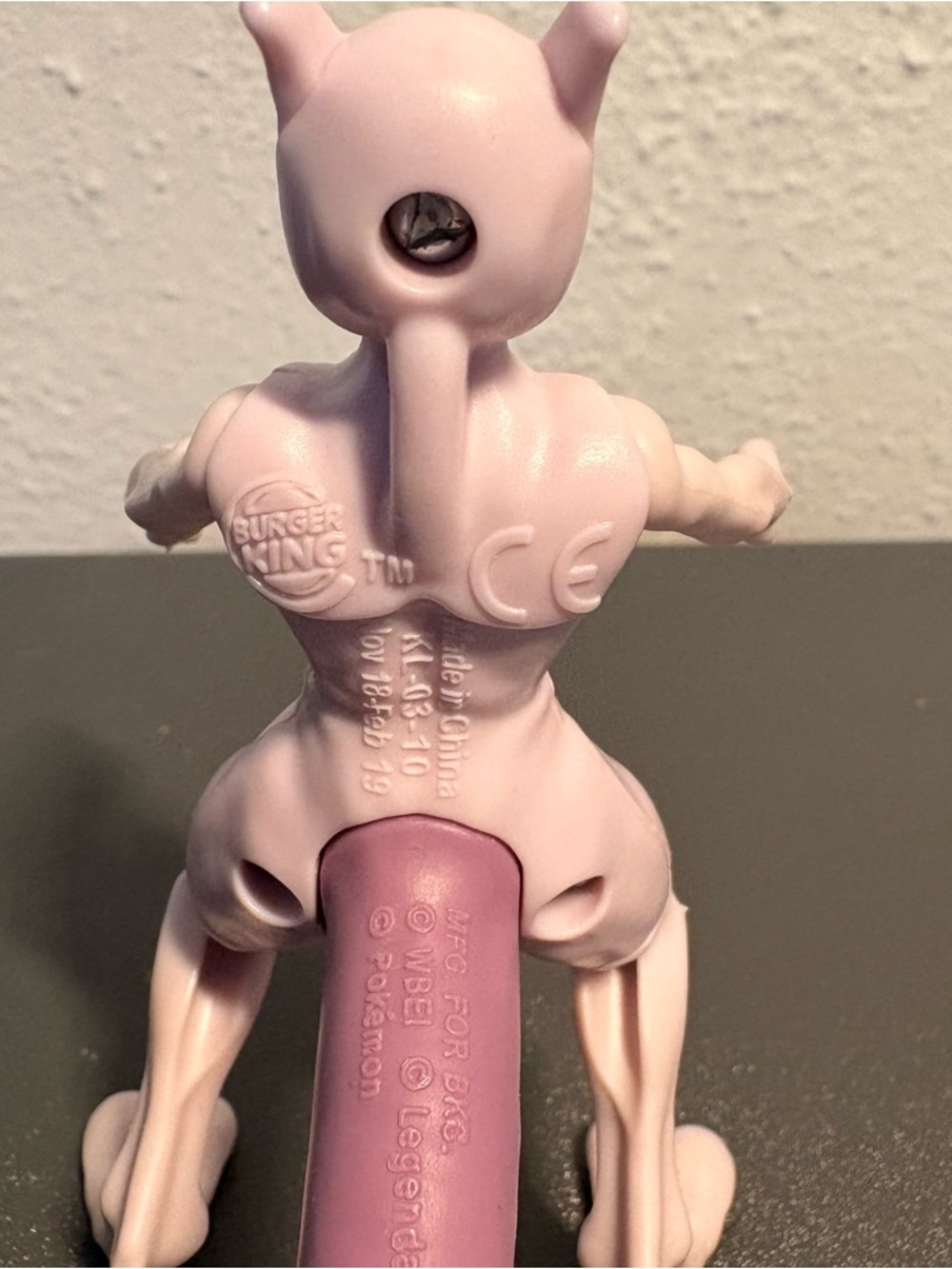 Rare‎ Vintage Mewtwo Pokémon Figure - Burger King Exclusive - Picture 3 of 9
